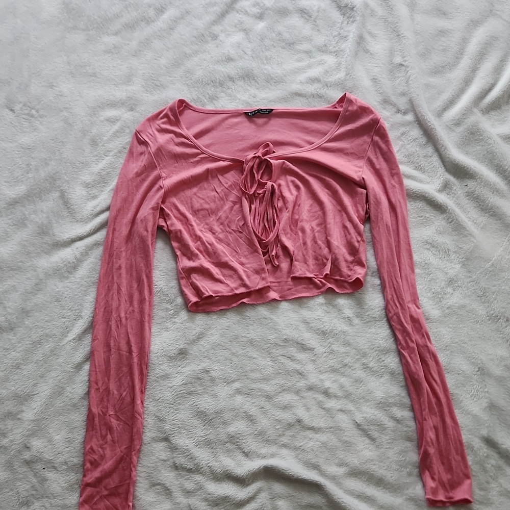 SHEIN pink top